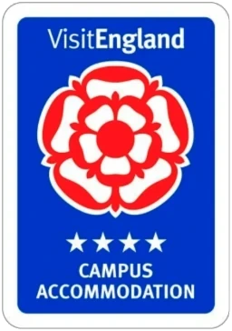 VisitEngland four-star Campus Accommodation award