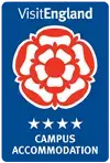 VisitEngland quality assured: four-star campus accommodation