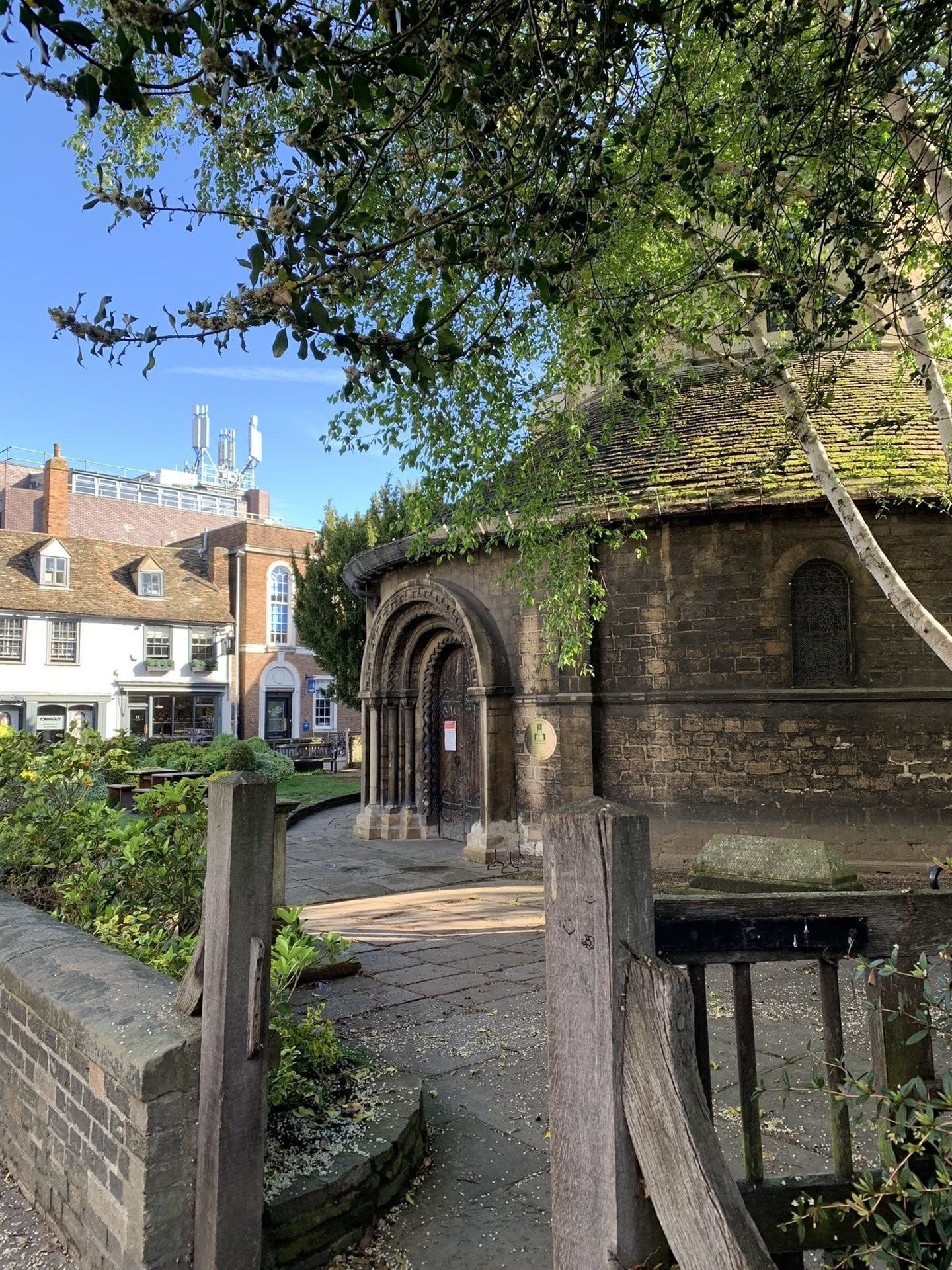 Round Church quirky places to visit in Cambridge