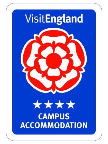 4 star campus accommodation logo - Visit England