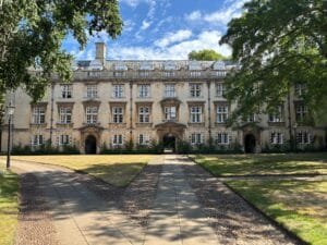 Christ's College Second Court, Summer 2025. Instagram spots in Cambridge