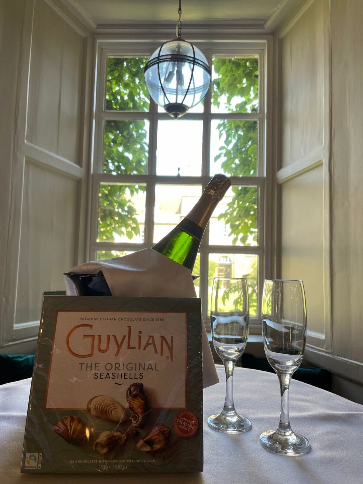 Christ’s College offers a stunning setting for your stay. Add a touch of luxury by arranging for chocolates and champagne to be waiting in your room upon arrival. It's the perfect way to make your visit even more special.