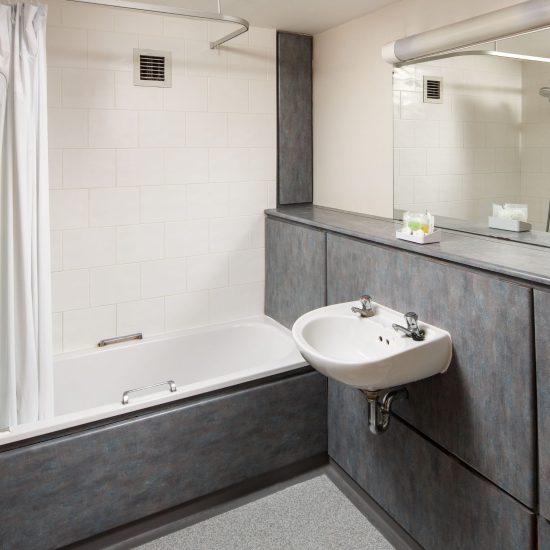 4 staircase bathroom