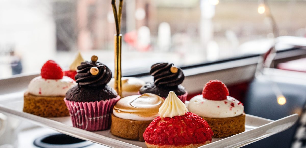 Afternoon tea Afternoon Tea with Tea and Cakes