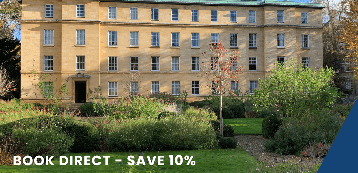 Book Direct Photo Third Court A photo Third Court in the sunshine at Christ's College